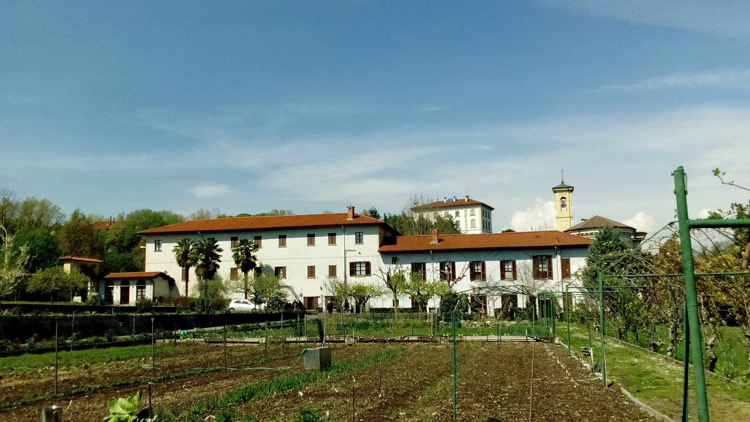 Giardino coltivabile nel convento